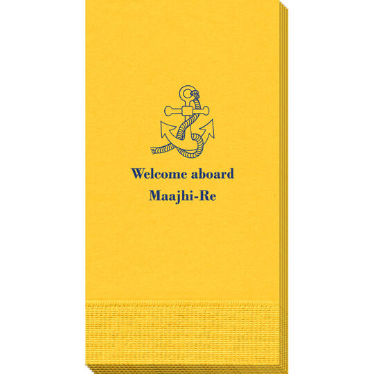 Boat Anchor Guest Towels